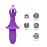 Maia Sienna 15.2 cm USB Rechargeable Fluttering Bullet Vibrator BULLETS